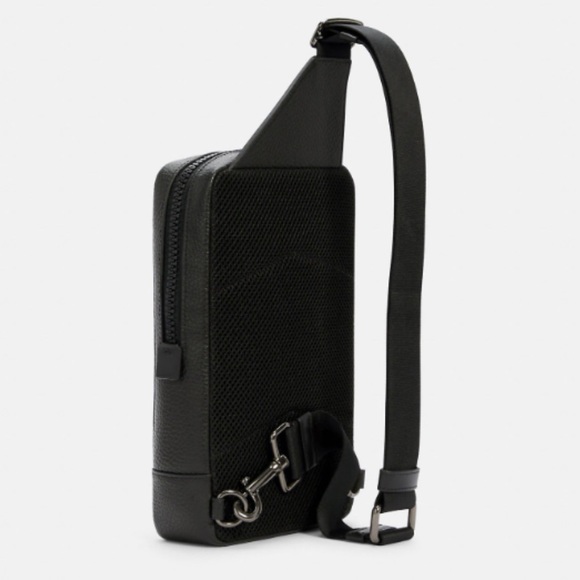NWT Coach Turner Pack Black Sling backpack bag - Picture 6 of 13
